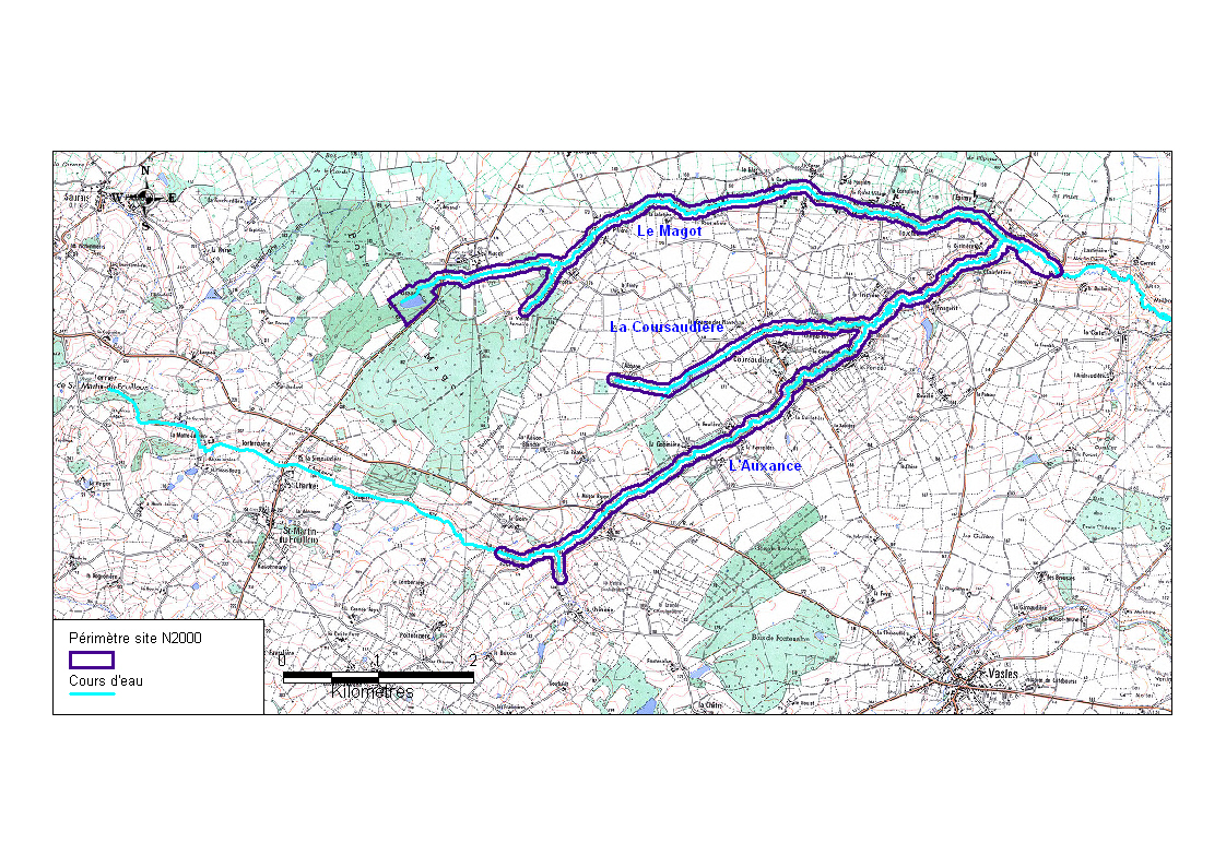 Cartographie SIC Magot